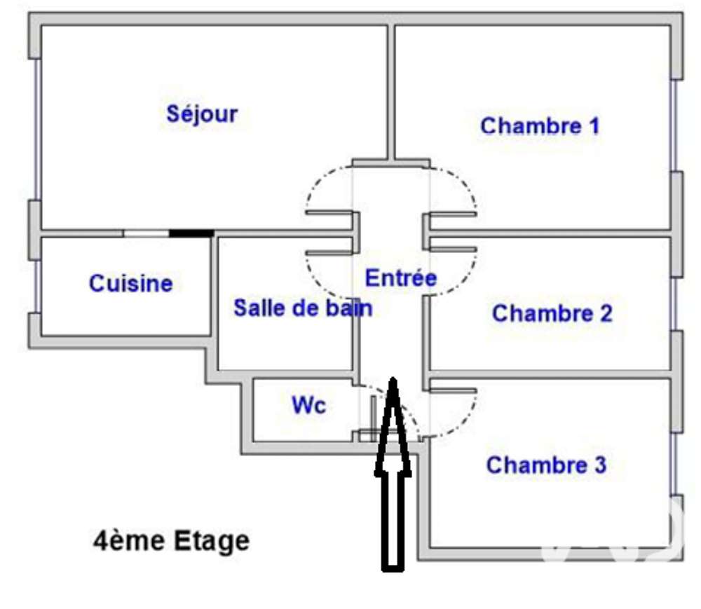 Vente Appartement 4 pièces