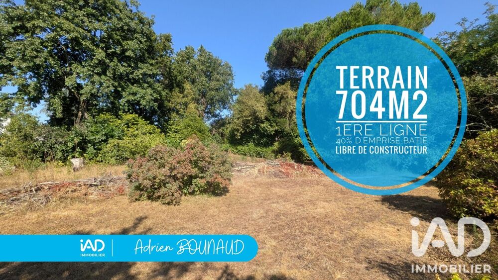 Vente Terrain Vente Terrain à bâtir 704 m&sup2; Pessac