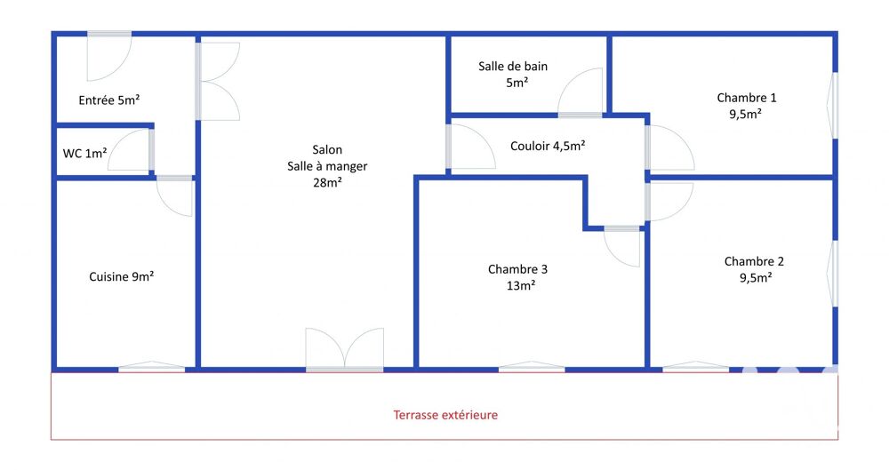 Vente Appartement 4 pièces