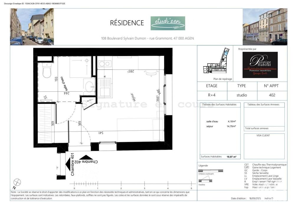 Vente Appartement 1 pièce