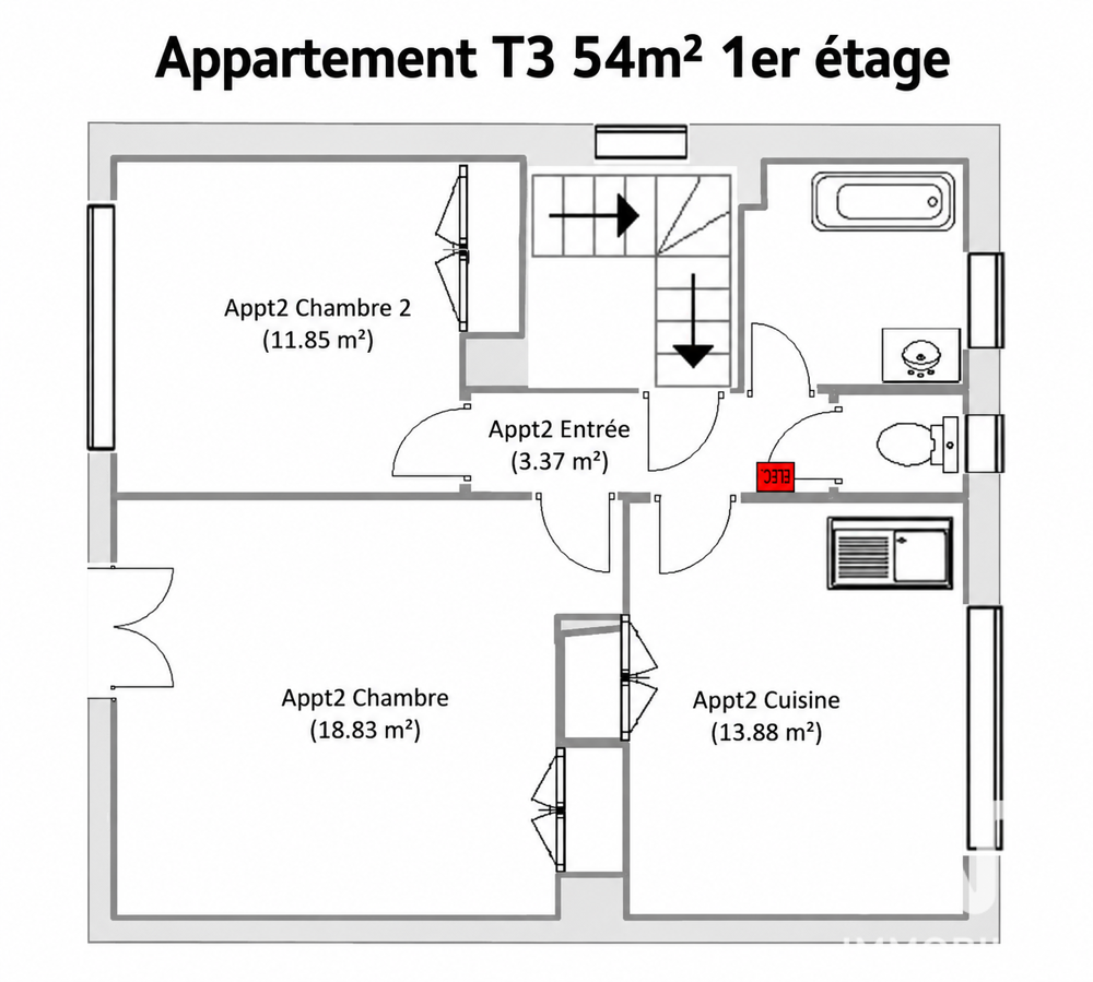 Vente Immeuble Vente Immeuble 210 m&sup2; Berck