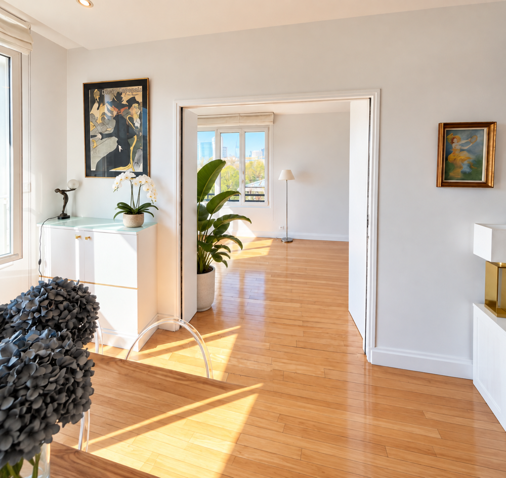 Vente Appartement Neuilly Saint-James - appartement baigné de lumière, vue dégagée Neuilly-sur-seine