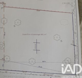  Terrain à vendre 840 m²