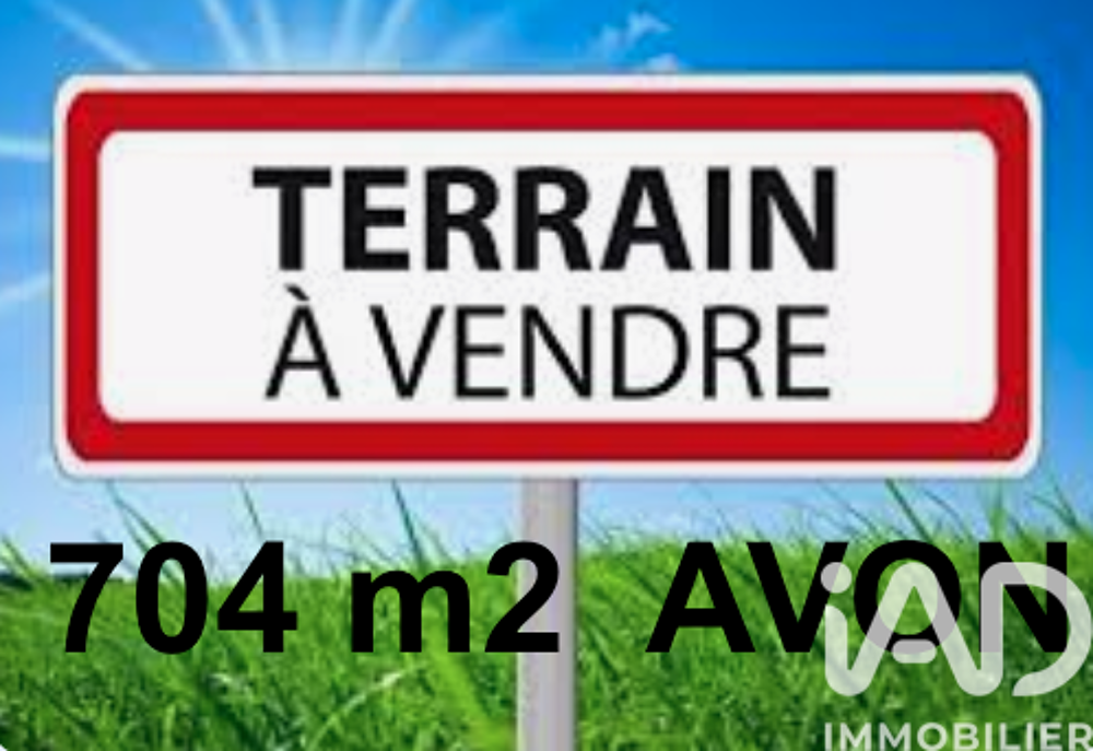 Vente Terrain Vente Terrain 704 m&sup2; Avon
