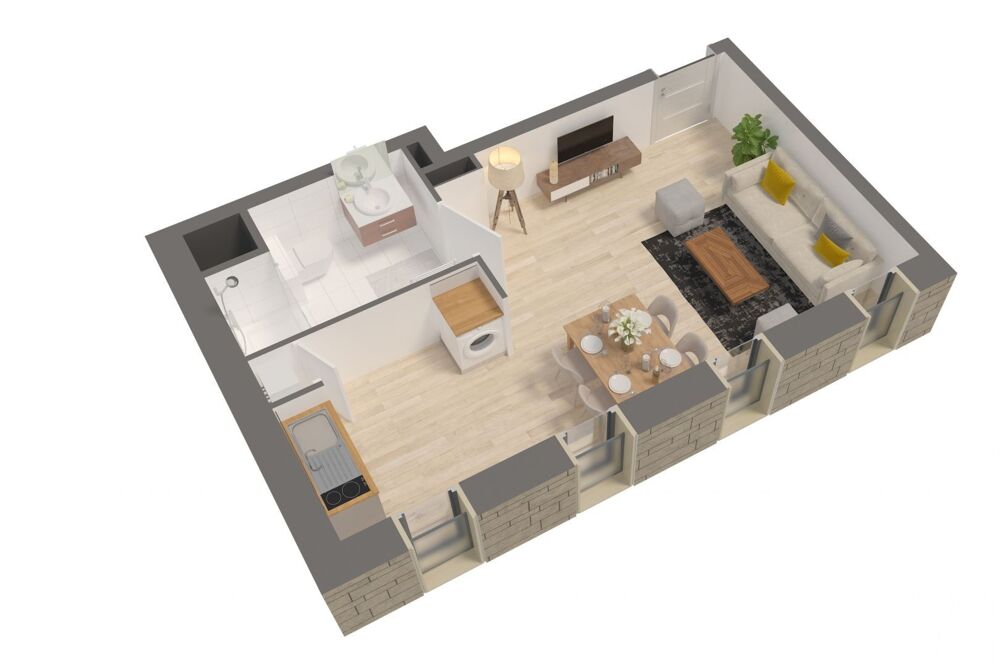 Vente Appartement 1 pièce