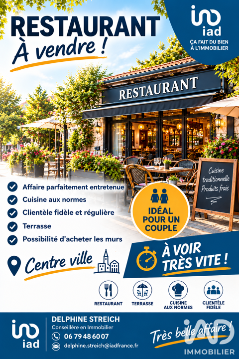 Vente Restaurant 580 m&sup2; 307000 80100 Abbeville