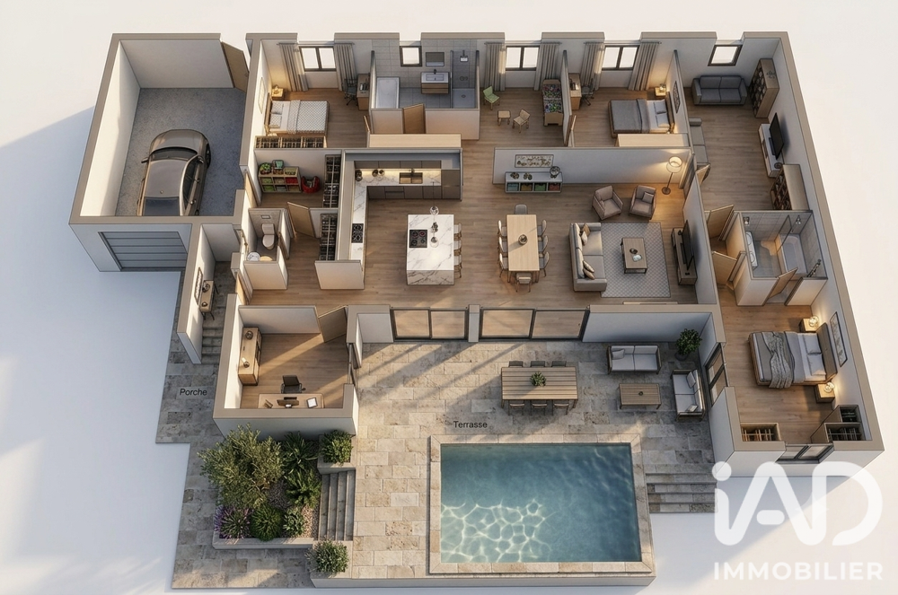 Vente Maison d'architecte 6 pièces