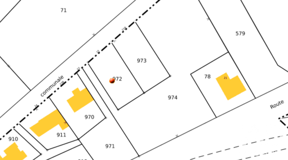 Vente Terrain Vente Terrain à bâtir 536 m&sup2; Savenay