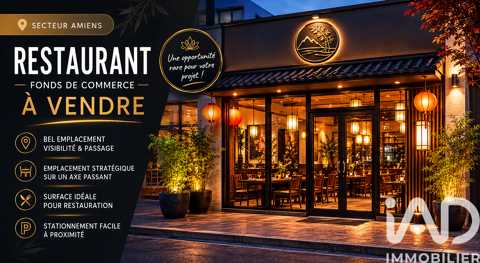 Vente Restaurant 380 m&sup2; 99990 80330 Longueau