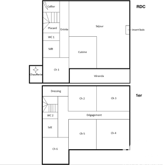  Maison à vendre 9 pièces 186 m²