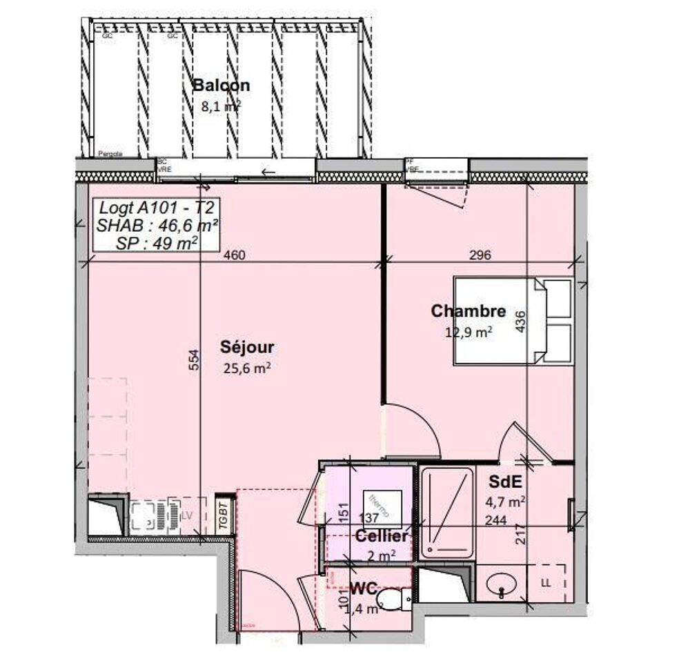 Vente Appartement 2 pièces