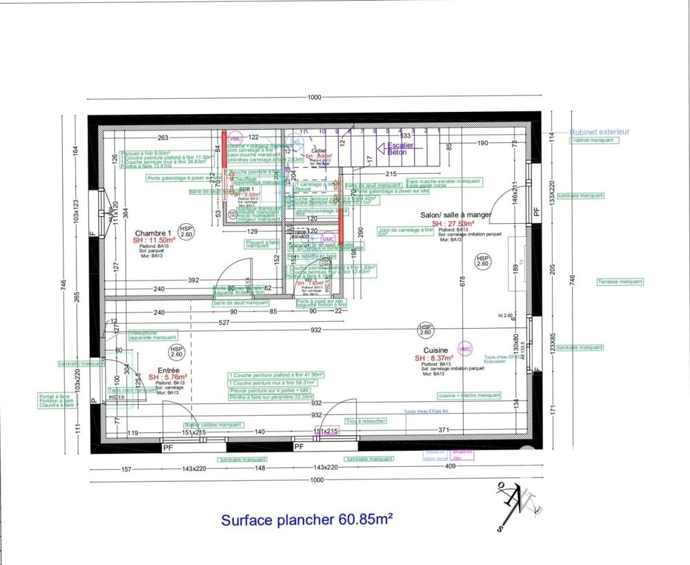 Vente Maison/villa 6 pièces