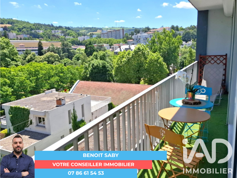 vente Appartement - 3 pièce(s) - 73 m² Saint-Etienne (42100)