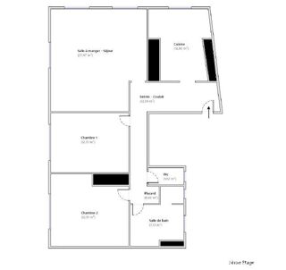  Appartement à vendre 3 pièces 87 m²