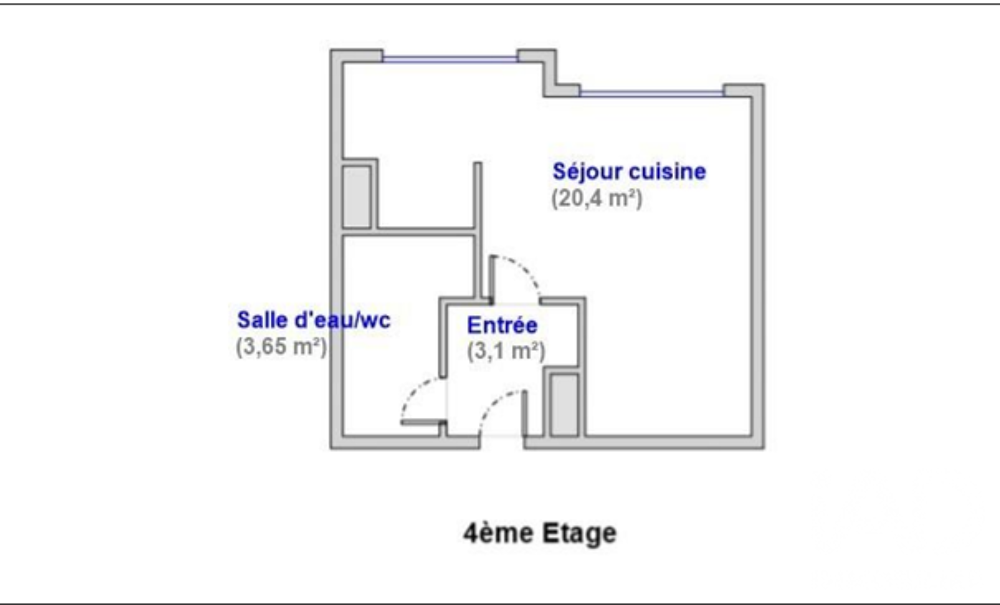 Vente Appartement Vente Studio 1 pièce Levallois-perret