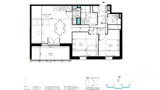  Appartement à vendre 3 pièces 65 m²