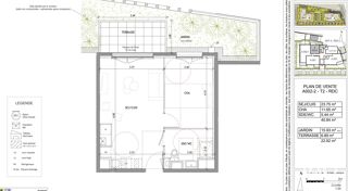  Appartement � vendre 2 pi�ces 40 m�