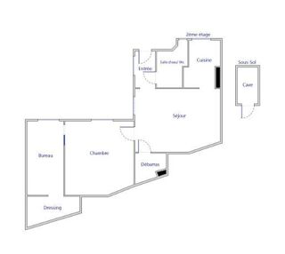  Appartement à vendre 3 pièces 43 m²