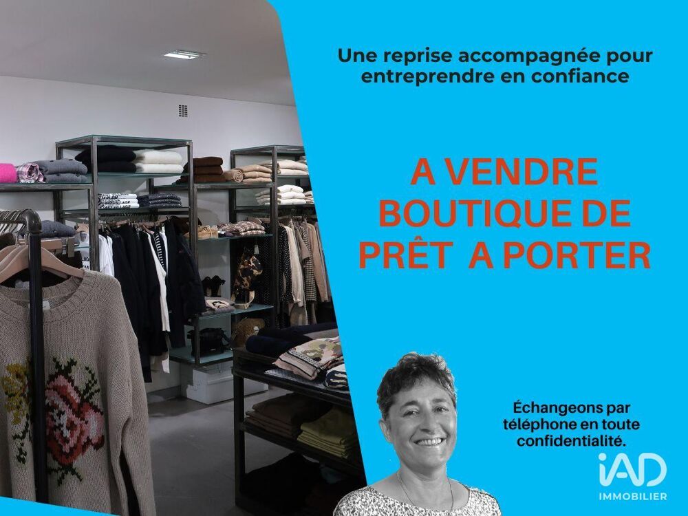   Vente Boutique/Local commercial 50 m&sup2; 