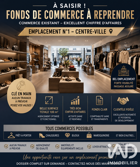 Vente Chaussure, Cuir 95 m&sup2; 132000 56300 Pontivy