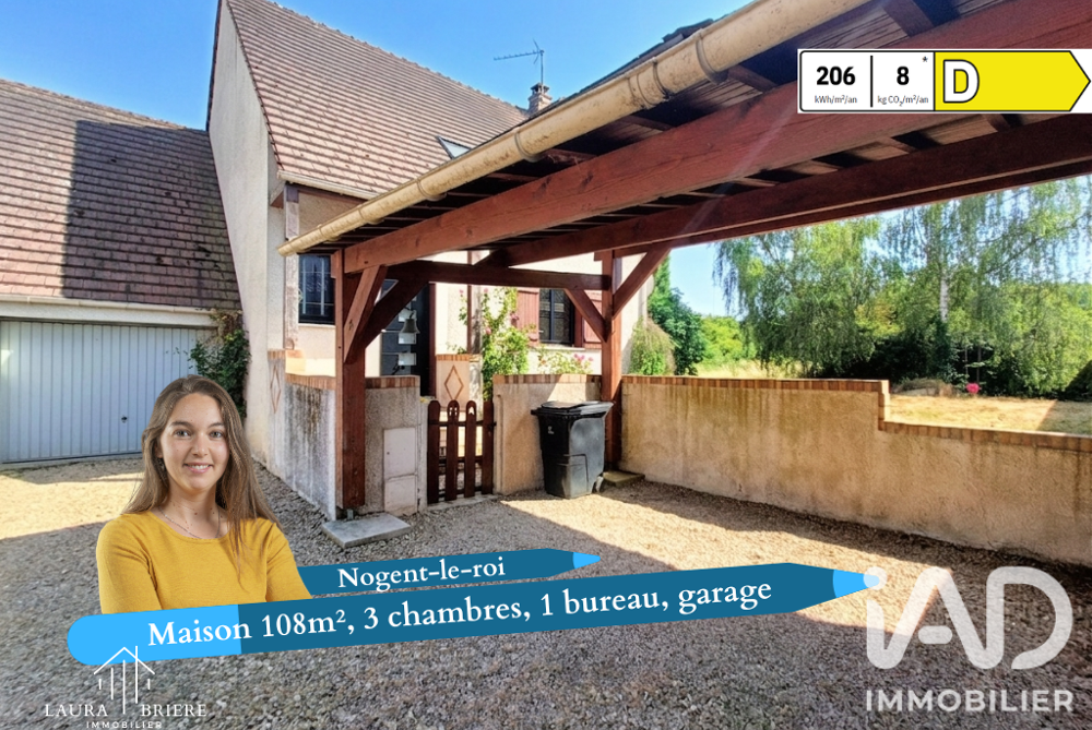 vente Maison - 5 pièce(s) - 107 m² Nogent-le-Roi (28210)