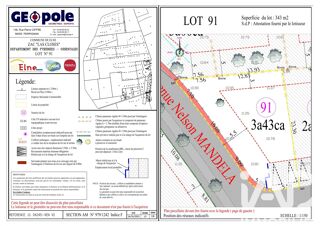  Terrain � vendre 343 m�