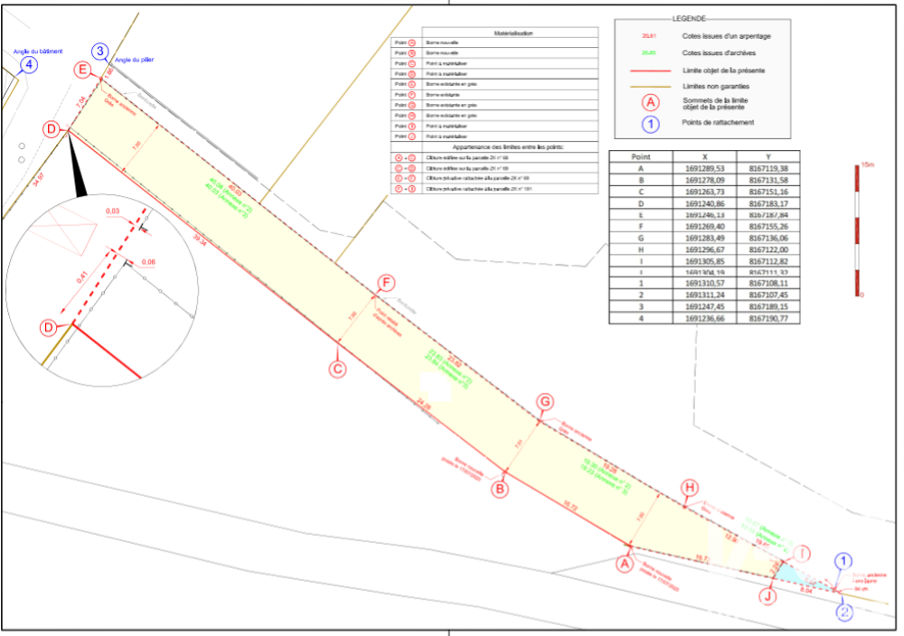 Vente Terrain Vente Terrain à bâtir 638 m&sup2; Fontenay-trésigny