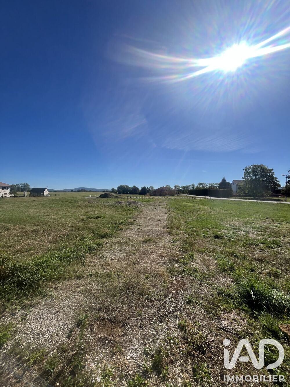 Vente Terrain Vente Terrain à bâtir 574 m&sup2; Briod