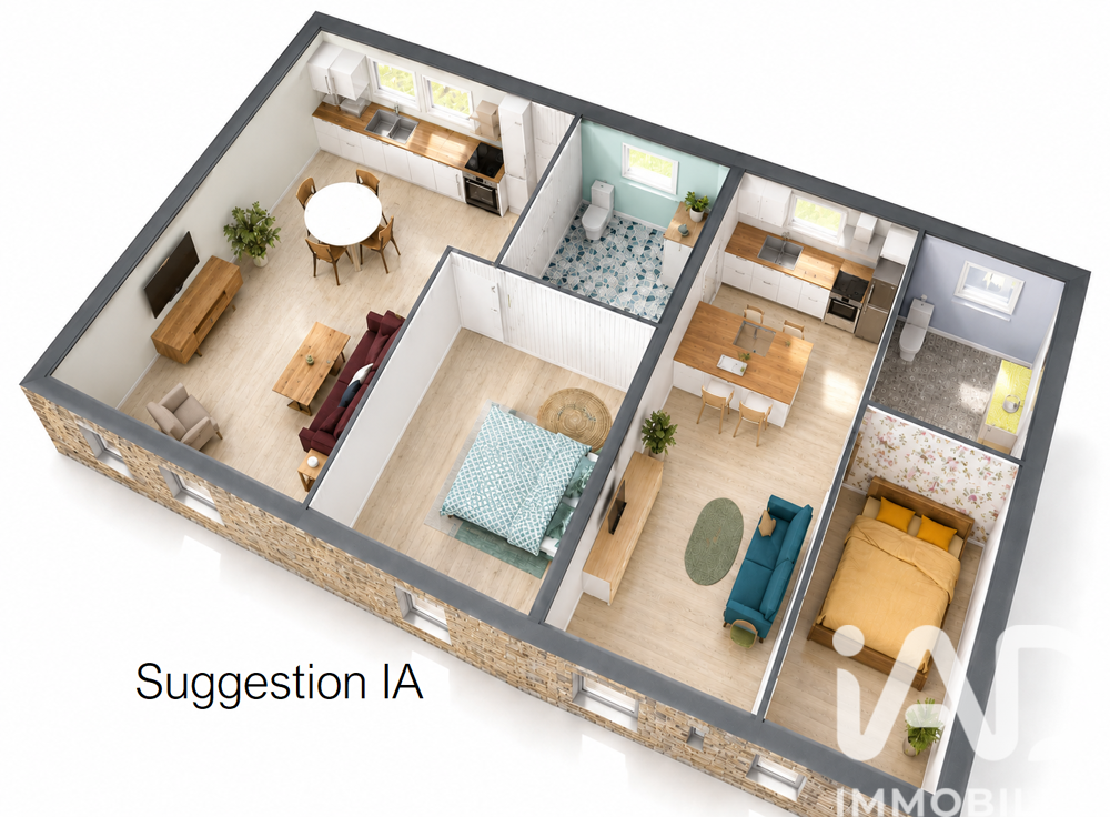 Vente Maison Vente Maison/villa 4 pièces Noues de sienne