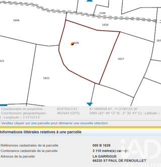 Terrain à vendre 5805 m²