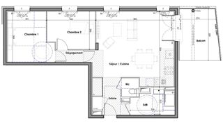  Appartement à vendre 3 pièces 70 m²