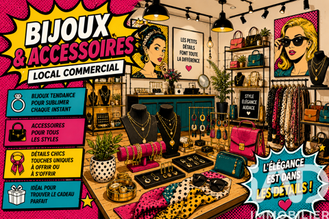   Vente Local commercial 159 m&sup2; 