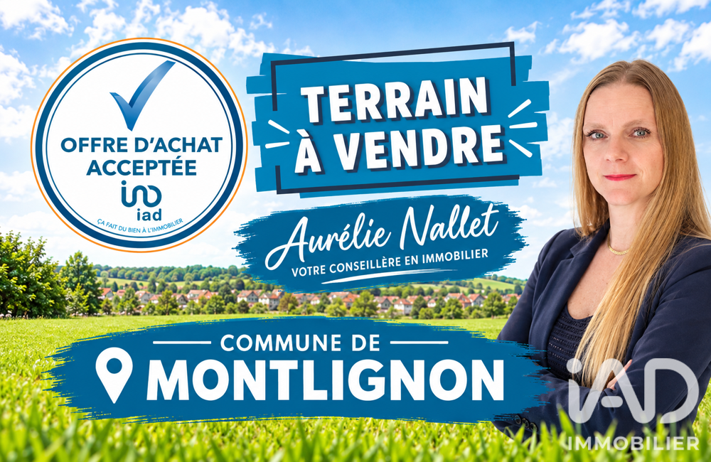 Vente Terrain Vente Terrain à bâtir 7 500 m&sup2; Montlignon
