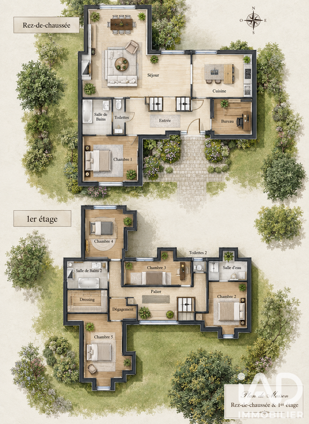 Vente Maison d'architecte 9 pièces