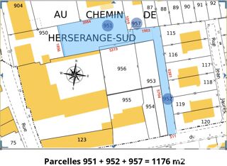  Terrain à vendre 1176 m²