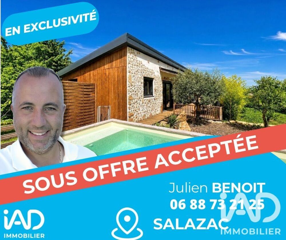 Maison 3 pièces 85 m² · à Salazac · 85 m² · 262 500 €