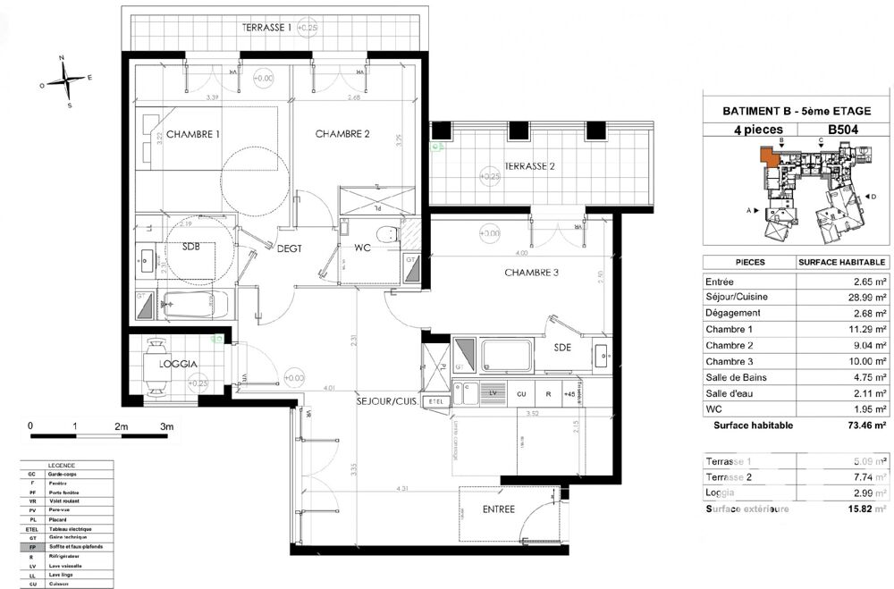 Vente Appartement Vente Appartement 4 pièces Le plessis-robinson