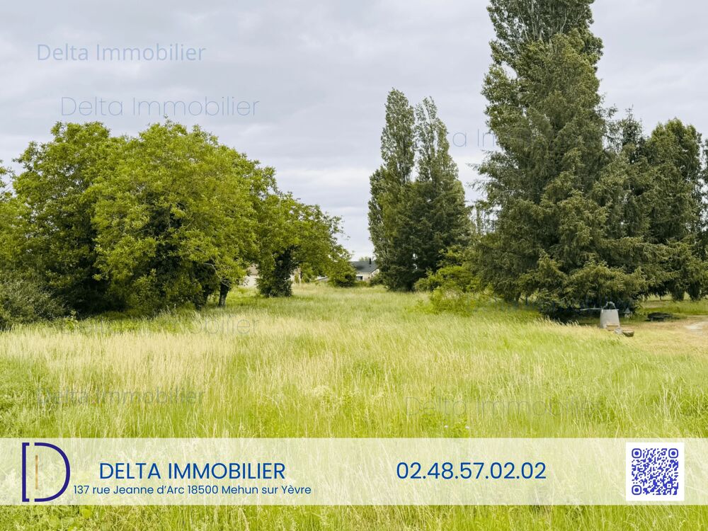 Vente Terrain Terrain constructible de 1576m² Mehun sur yevre
