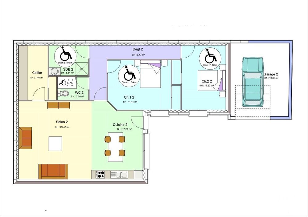 Vente Maison Vente Maison/villa 4 pièces Évron