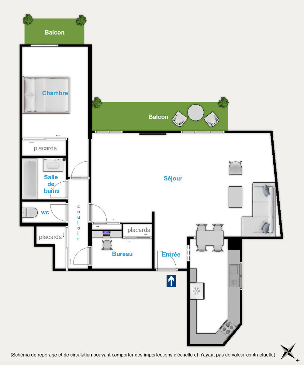 à vendre  Appartement Paris 20