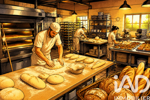   Vente Boulangerie, Pâtisserie 220 m&sup2; 