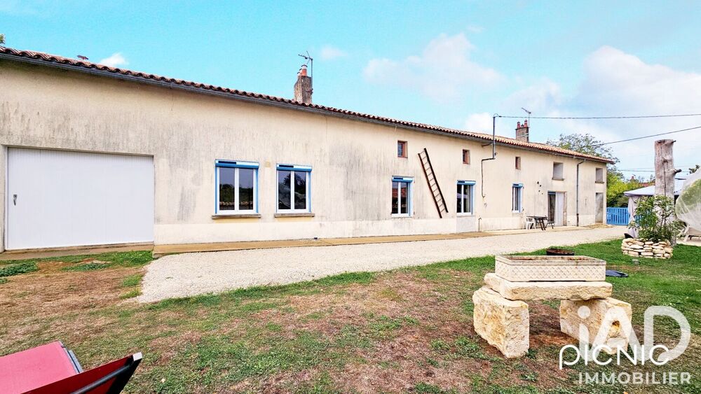Vente Maison Vente Maison de campagne 6 pièces Mairé-levescault