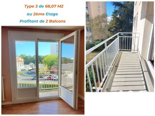  Appartement à vendre 3 pièces 68 m²
