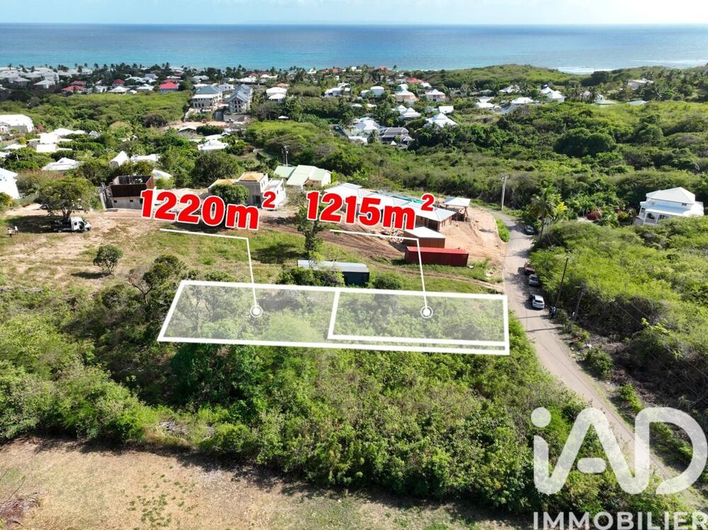 Vente Terrain Vente Terrain à bâtir 1 215 m&sup2; Saint-françois
