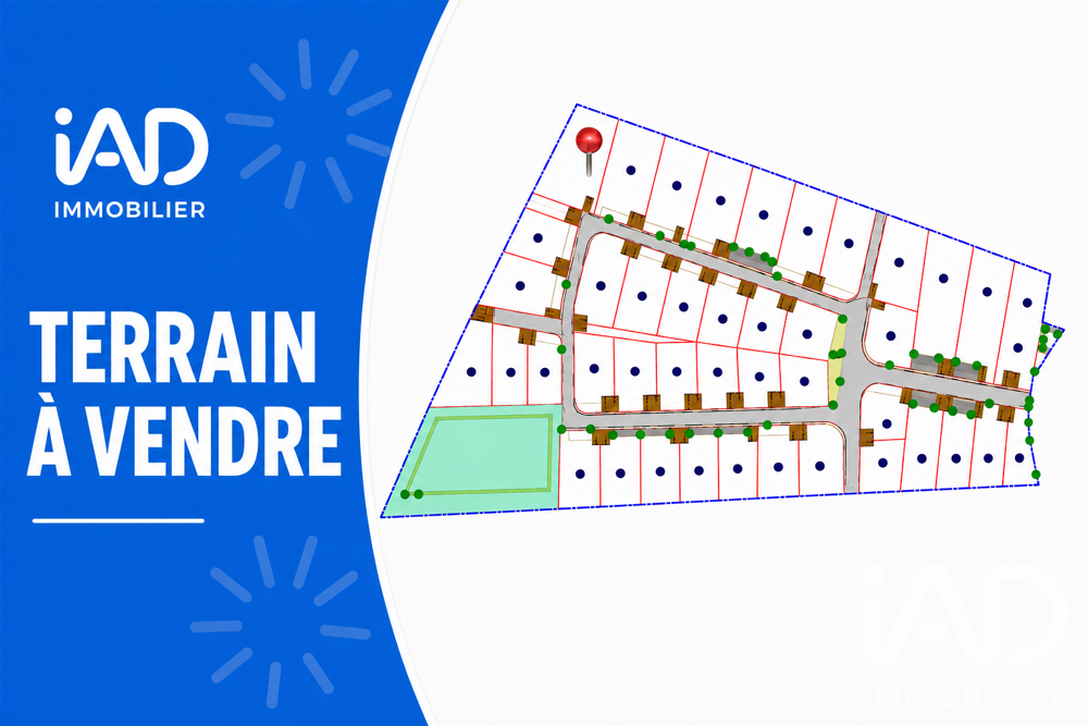 Vente Terrain Vente Terrain à bâtir 616 m&sup2; Ferrals-les-corbières