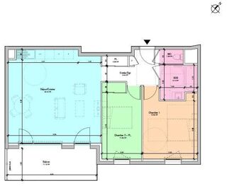  Appartement à vendre 3 pièces 72 m²