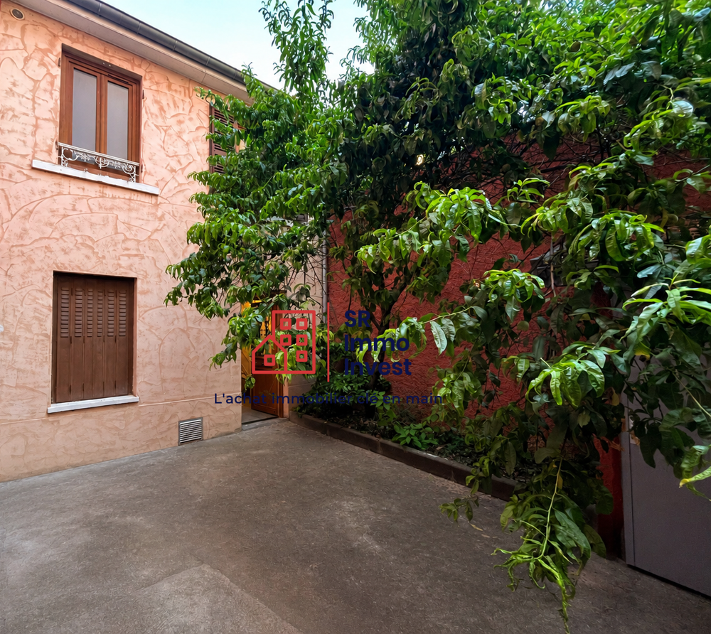 Vente Maison Maison de ville cosy-terrasse-pièce à aménager-Prox Gratte-Ciel Villeurbanne