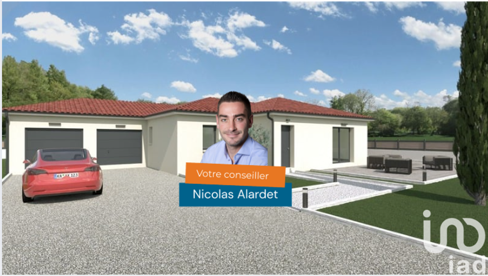 Vente Terrain Vente Terrain 831 m&sup2; Chazelles-sur-lyon