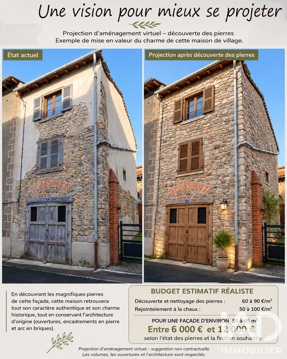 Vente Maison de village 3 pièces