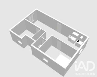  Appartement à vendre 3 pièces 50 m²